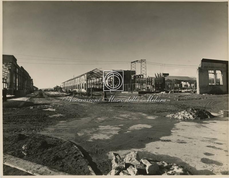 Sistemazione provvisoria cabina elettrica